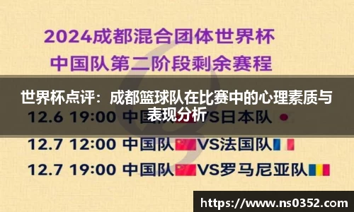 世界杯点评：成都篮球队在比赛中的心理素质与表现分析